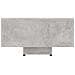 Tavolino Salotto Grigio Cemento 85x55x31 cm Legno Multistrato - Foto miniatura 5