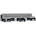 Set di Divani su Pallet 6pz e Cuscini in Pino Impregnato Nero - Foto miniatura 1