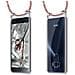 Catena Di Telefoni Cellulari Compatibile Con Asus Zenfone 3 (5,2"" Zoll) In Colorful Parrot - Coperchio Protettivo In Silicone Con Anelli D'argento, Cinturino In Corda E Custodia Staccabile - Foto miniatura 8