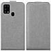 Custodia Compatibile Con Samsung Galaxy M31 In Grigio Titanio - Coperchio Protettivo In Design Flip Con Chiusura Magnetica - Foto miniatura 8