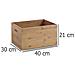 Contenitore Multifunzione, Bambù, Organizer, - Foto miniatura 3