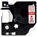 Cassetta Nastro D45015 12mmx7m Rosso Su Bianco S0720550 Compatibile Per Dymo-500ts Eletronic Labelling Etichette 45015 - Foto miniatura 1