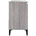 Armadietto Bagno Grigio Sonoma 65x33x60 Cm In Legno Multistrato - Foto miniatura 10