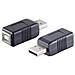 Basic-s Adattatore Usb Spina Usb-a - Attacco Usb-b, In Sacchetto Di Plastica Con Euro (bs77046) - Foto miniatura 1