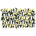 Traliccio Edera Artificiale Espandibile Giallo 180x20 Cm - Foto miniatura 3