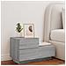Comodino Con Luci Led Grigio Sonoma 70x36x40,5 Cm - Foto miniatura 3