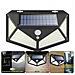 Faro Faretto 114 Led Smd Pannello Solare Sensore Movimento Esterno Ip65 Te-b0222 - Foto miniatura 1