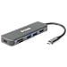 DUB-2327 replicatore di porte e docking station per laptop Cablato USB tipo-C Grigio - Foto miniatura 1