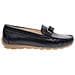 Alabama Mocasins Mocassino Pelle Scarpe Donna Blu Eu 39, 12-19201-02 - Foto miniatura 2