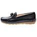 Alabama Mocasins Mocassino Pelle Scarpe Donna Blu Eu 39, 12-19201-02 - Foto miniatura 3