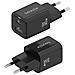 ASCH-30W2P021-BK Caricabatterie per dispositivi mobili Universale Nero AC Ricarica rapida Interno - Foto miniatura 3