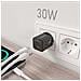 ASCH-30W2P021-BK Caricabatterie per dispositivi mobili Universale Nero AC Ricarica rapida Interno - Foto miniatura 4