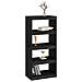 Lusso Casadino -  Libreria/divisorio Nero 60x30x135,5 Cm Legno Massello Di Pino - Foto miniatura 3