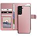 Custodia Per Samsung Galaxy S21 Con Cover Rimovibile, Rosa Champagne - Foto miniatura 1