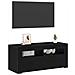 Mobile TV con LED Nero Rovere 90x35x40 cm Legno ingegnerizzato - Foto miniatura 9