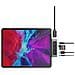 HD449 hub di interfaccia USB tipo-C 5000 Mbit /s Argento - Foto miniatura 4