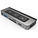 HD449 hub di interfaccia USB tipo-C 5000 Mbit /s Argento - Foto miniatura 1