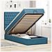 Struttura Letto Pouf con Materassi 90x200 cm in Velluto - Foto miniatura 2