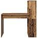 Scrivania con Archiviazione Legno Vecchio 113x54x120 cm Legno Ingegnerizzato - Foto miniatura 4