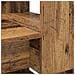 Scrivania con Archiviazione Legno Vecchio 113x54x120 cm Legno Ingegnerizzato - Foto miniatura 7