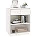 Lusso Casadino -  Mobile Consolle Bianco 60x34x75 Cm In Legno Massello Di Pino - Foto miniatura 3