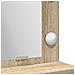 Tavolo da Trucco con Luci LED in Rovere Sonoma, 50x41x135 cm - Foto miniatura 8