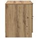 Armadio da Notte 2 pcs rovere artigianale 45 x 39 x 50 cm - Foto miniatura 8