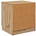 Armadio da Notte 2 pcs rovere artigianale 45 x 39 x 50 cm - Foto miniatura 9