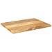 Piano per Tavolo 90x60x3,8 cm Rettangolare Legno Massello Mango - Foto miniatura 2