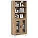 Credenza Rovere artigianale 69,5 x 34 x 180 cm - Foto miniatura 3