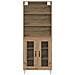 Credenza Rovere artigianale 69,5 x 34 x 180 cm - Foto miniatura 8