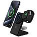 Caricatore Wireless 3-in-1 Per Iphone / Apple Watch / Airpods Modello Magspot, Nero - Foto miniatura 2