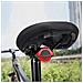 Supporto Per Airtag Per Sella Bici Con Riflettore E Vite, Custodia Protettiva Nascosta Antifurto, Compatibile Con Airtag Red - Foto miniatura 2