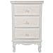 Comodino In Legno Bianco 41x33,5x68 - Foto miniatura 2