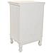 Comodino In Legno Bianco 41x33,5x68 - Foto miniatura 4