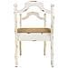 Sgabello Imbottita In Legno Bianco 139x45,5x78h - Foto miniatura 3