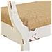 Sgabello Imbottita In Legno Bianco 139x45,5x78h - Foto miniatura 8