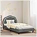 Struttura letto bambini con testata Grigio Scuro 90 x 200 cm - Foto miniatura 2