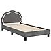 Struttura letto bambini con testata Grigio Scuro 90 x 200 cm - Foto miniatura 4