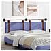 Testata appesa Tinta unita Blu jeans 190 x 55 x 5 cm PU Antico - Foto miniatura 2