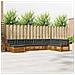 Set divani 8 pcs Naturale e Antracite Legno di Acacia Massello - Foto miniatura 2
