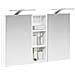 Set di Armadi da Bagno con lo scaffale 3 pcs 80 x 10,5 x 50 cm - Foto miniatura 3