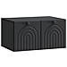 Mobile Porta TV da Muro Nero 59,5 x 41 x 30 cm - Foto miniatura 1