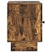 Armadio da Notte 2 pcs Rovere Fumo 43 x 34,5 x 50 cm - Foto miniatura 6