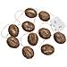 Filo Luminoso Led Carlisle In Polyrattan E Metallo Natural /nero — 180 Cm - Foto miniatura 4