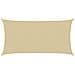 Telo Ombra Beige 2 x 6 m HDPE - Foto miniatura 1