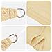 Telo Ombra Beige 2 x 6 m HDPE - Foto miniatura 2