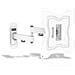 Supporto Universale da Parete per TV ELB-2337/3 WHITE 23-37" Portata Max 15 Kg - Foto miniatura 1