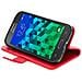 Custodia Portafoglio Stand Case Per Samsung Galaxy Core Prime E Core 2 - Rossa - Foto miniatura 9