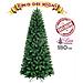 Albero Di Natale SLIM Pino Dei Sogni Altezza 180 cm 625 Rami - Foto miniatura 1